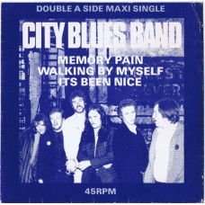 CITY BLUES BAND Memory Pain / Walking By Myself / It's Been Nice (Alberrys ACE 17) UK 1980 7" EP